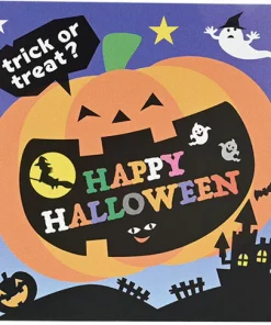 ハロウィン・プチギフト（キャンディ5粒入・シール付）